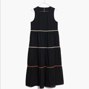 Madewell Rickrack Cattail Tiered Dress (S/M)
